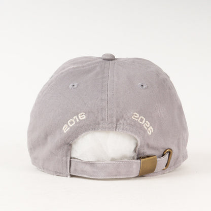 26SS ダメージ加工 コットンツイル 6パネルキャップ(Logo Cap)
