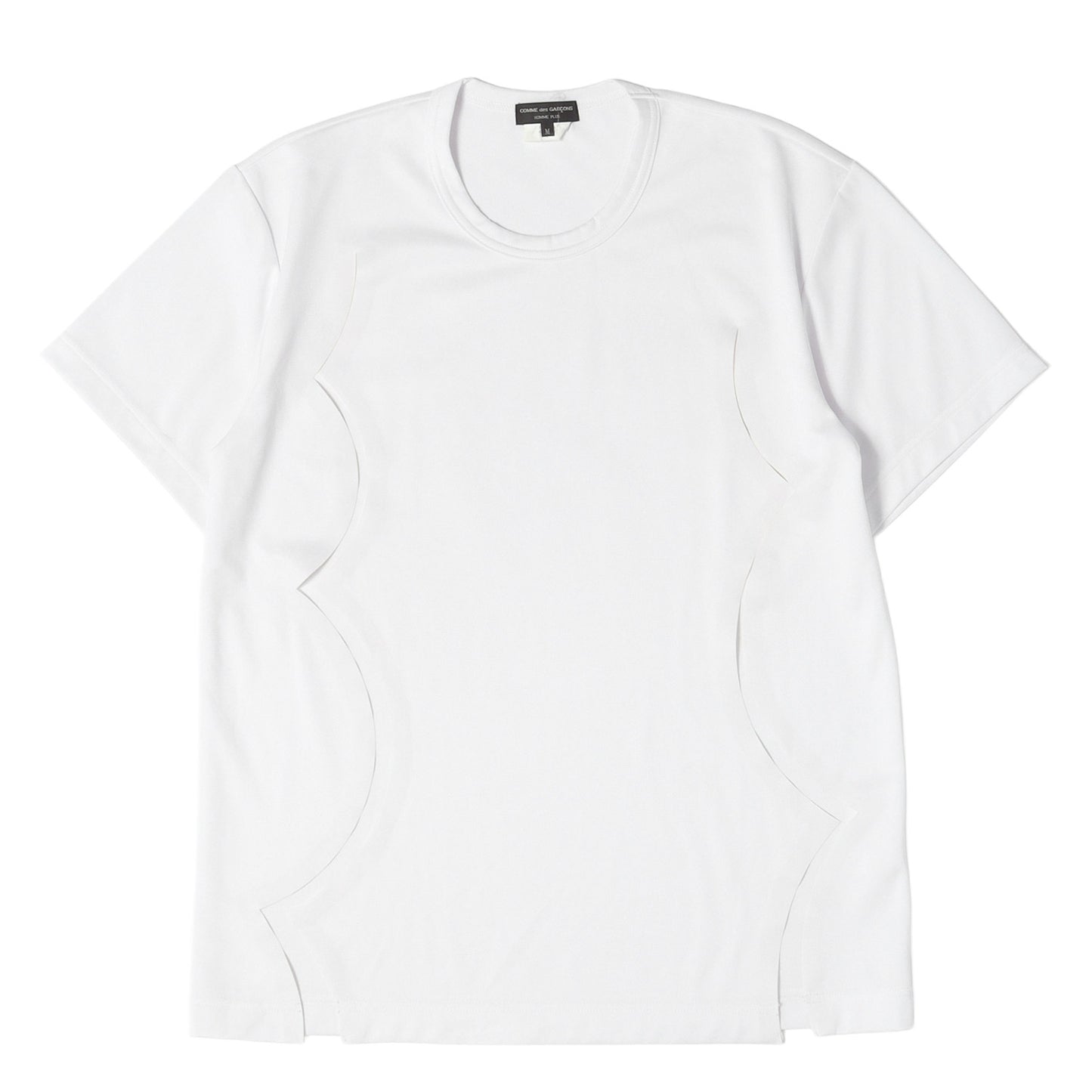 22SS ウェーブカットデザイン ジャージー Tシャツ