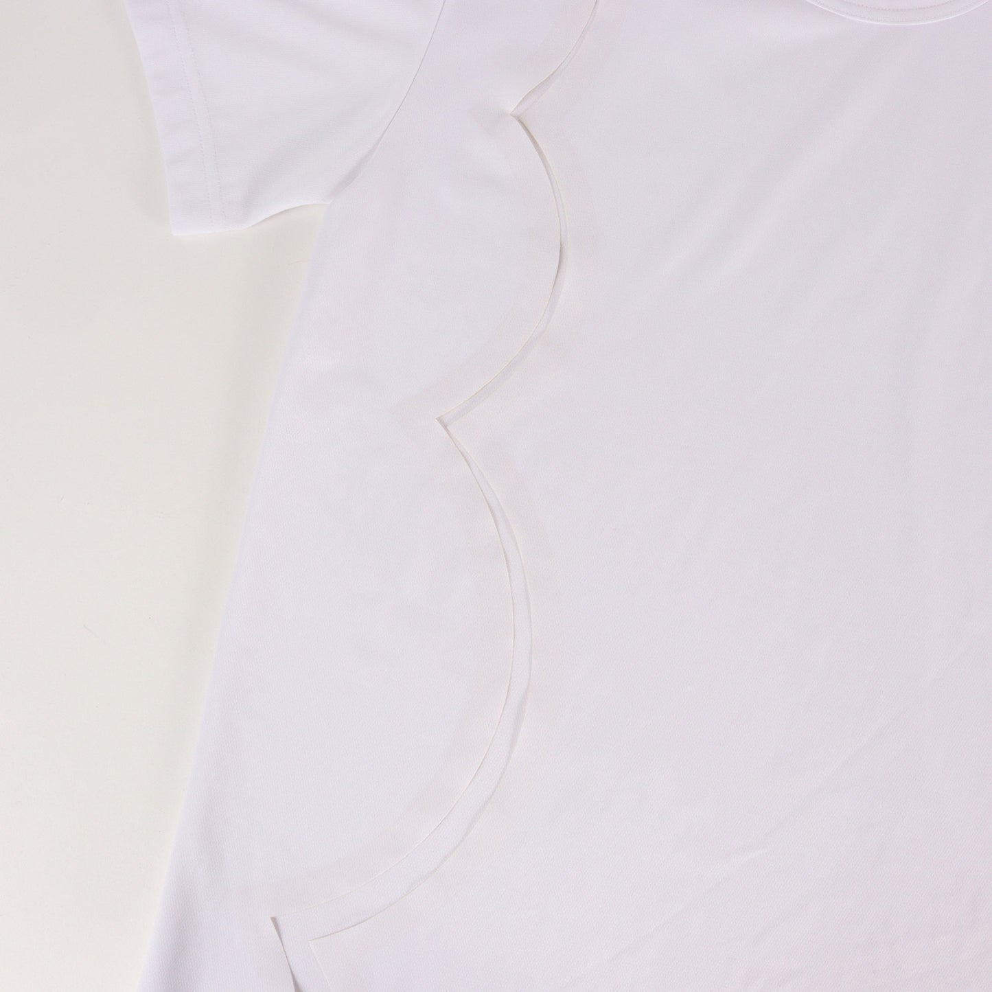 22SS ウェーブカットデザイン ジャージー Tシャツ