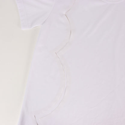 22SS ウェーブカットデザイン ジャージー Tシャツ