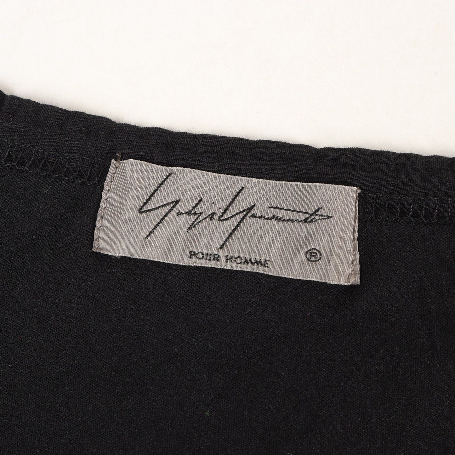 20SS POUR HOMME アシンメトリー 変形デザイン Tシャツ (HN-T88-880）