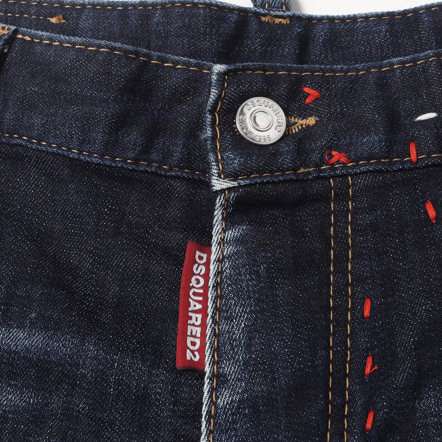 22AW ハート刺繍 ストレッチデニム ショーツ(Dan Commando Short)
