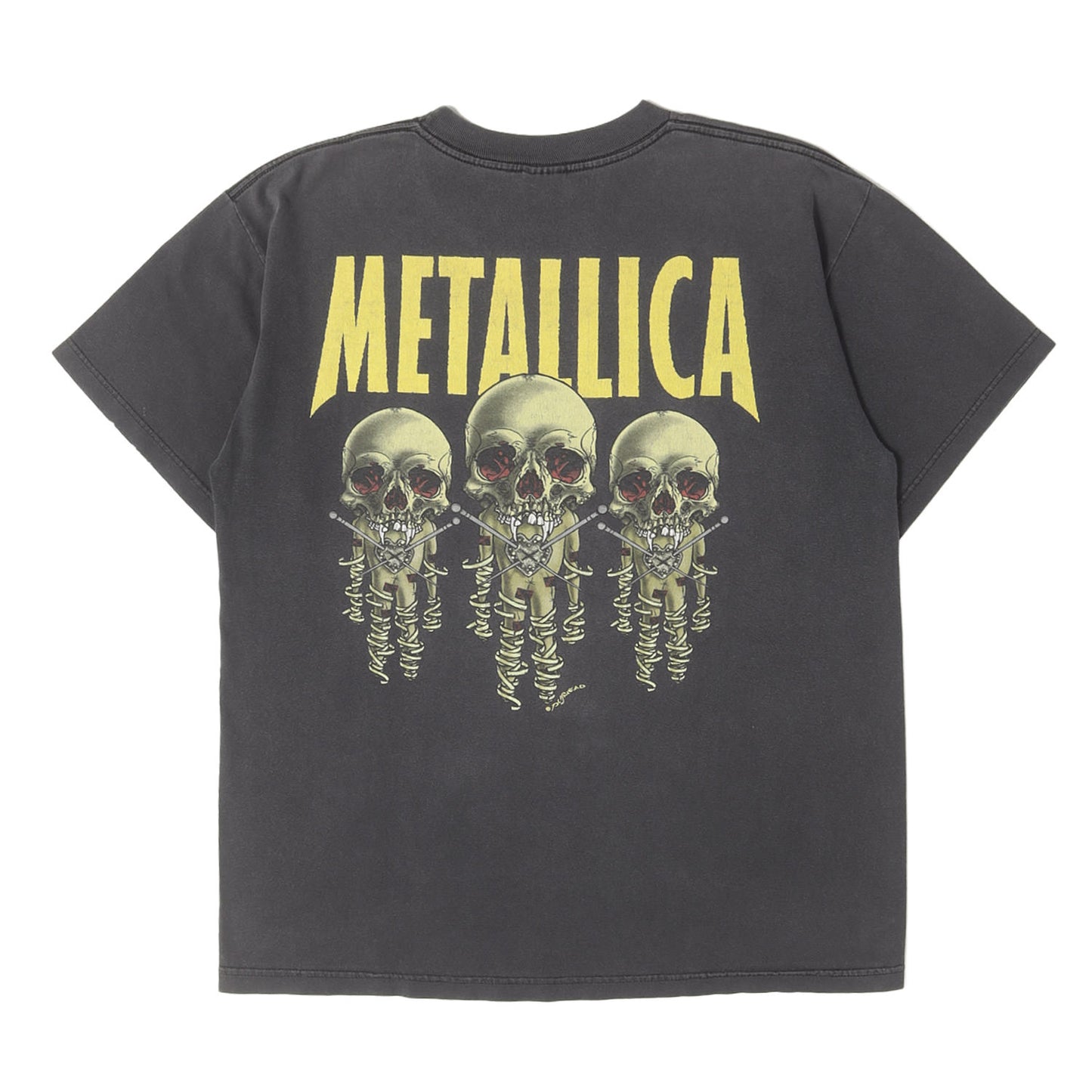 90s Metallica / メタリカ Pushead Fixxxer Tシャツ(AAAボディ)