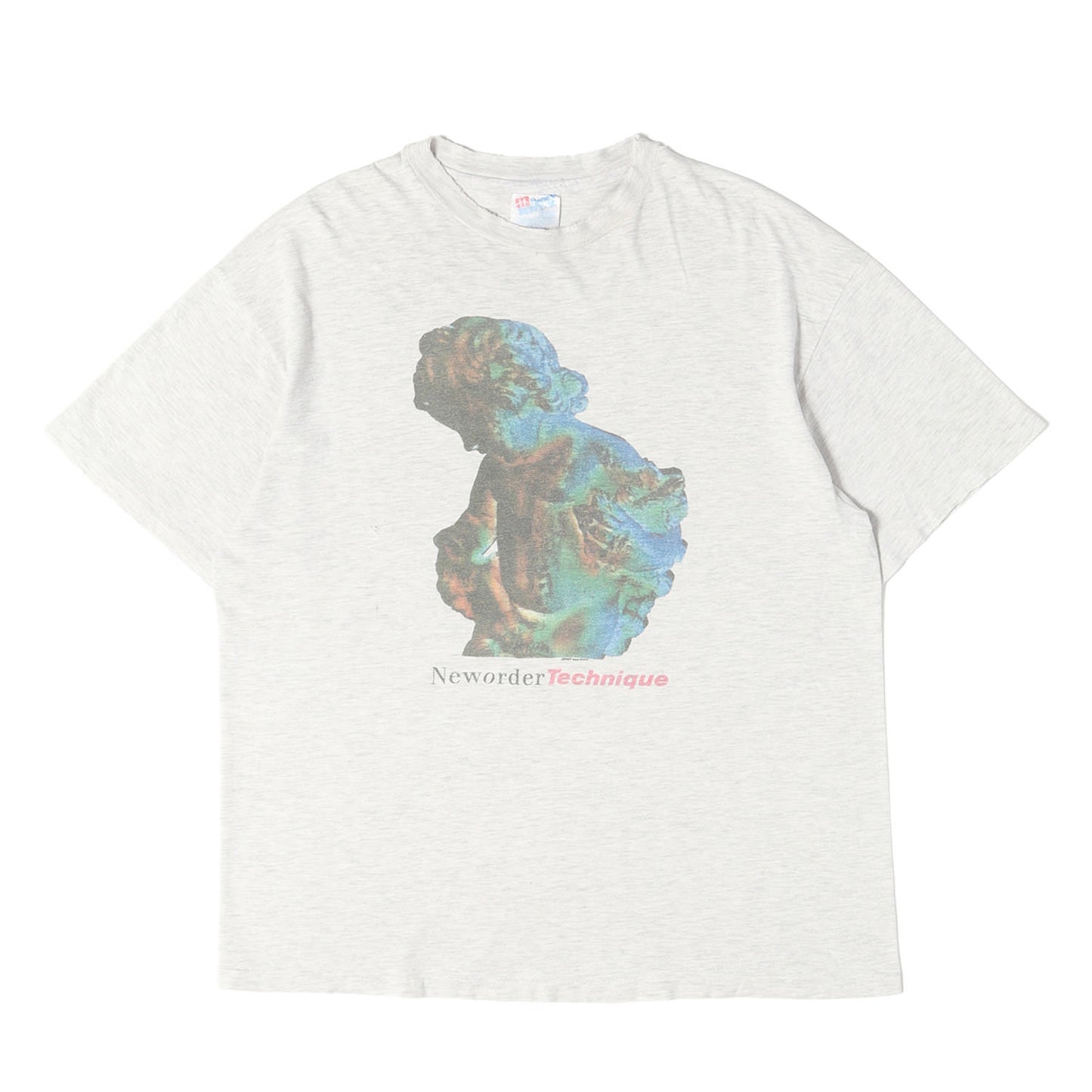 80s New Order / ニューオーダー Technique アルバムアート Ｔシャツ(Heansボディ / USA製)