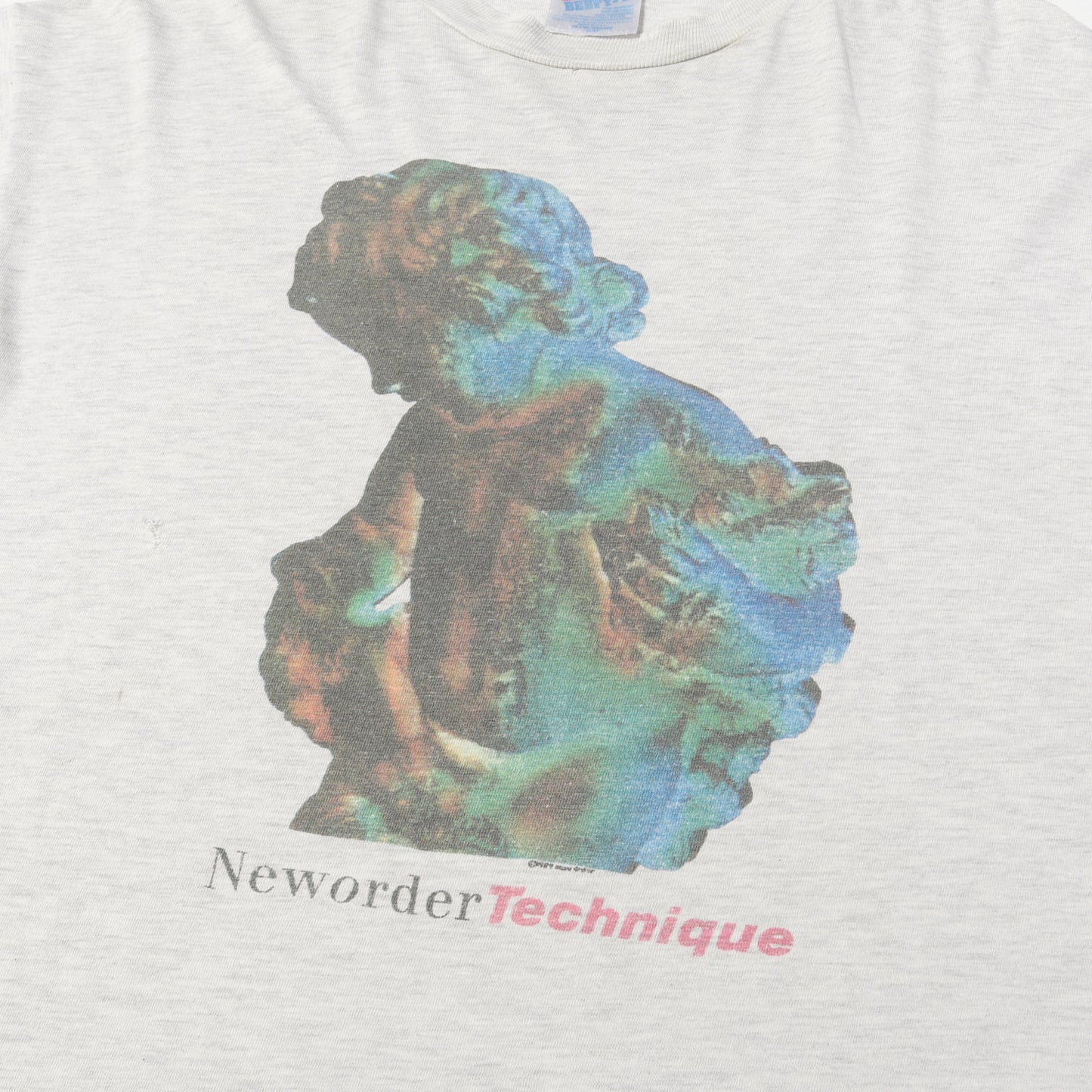 80s New Order / ニューオーダー Technique アルバムアート Ｔシャツ(Heansボディ / USA製)