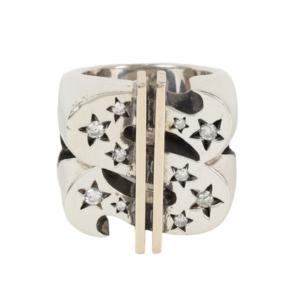 ダイヤ ダラーリング(DOLLAR RING SILVER/STONE)