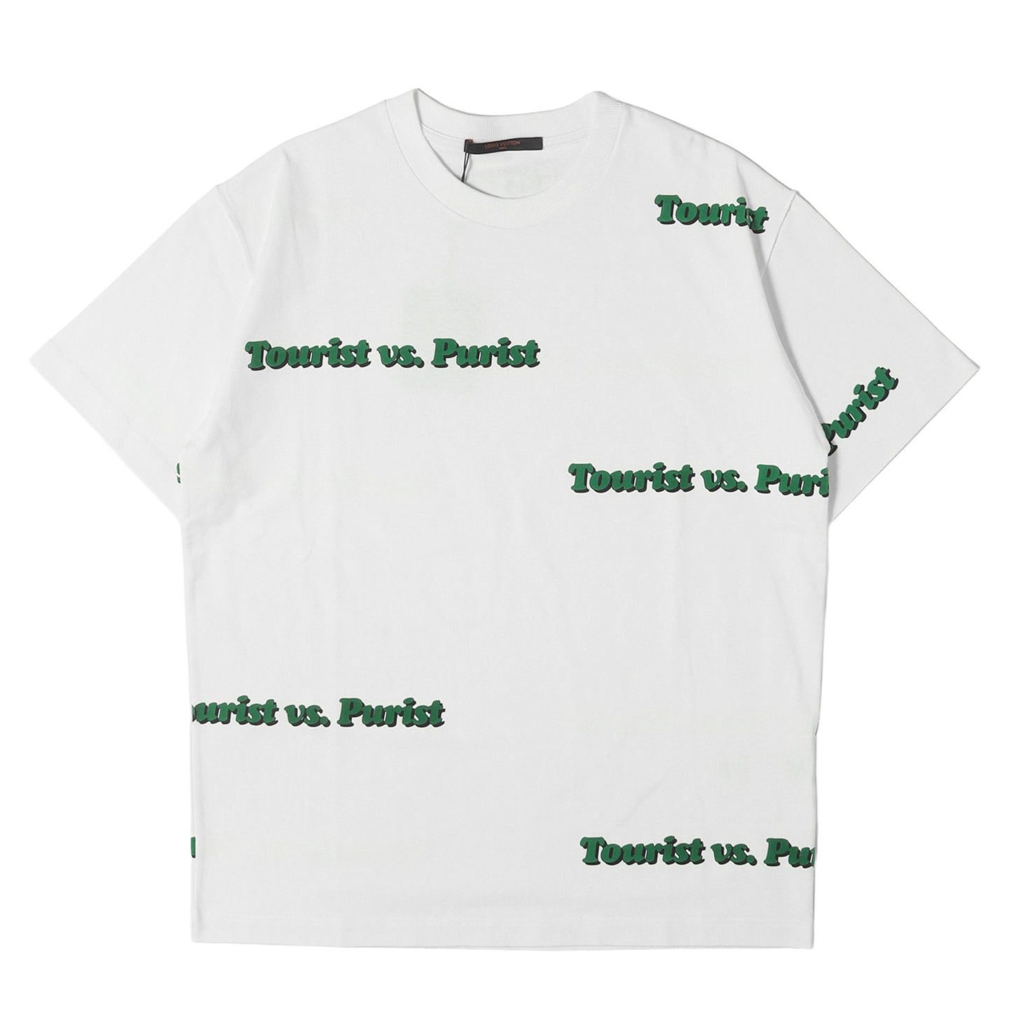 21AW TOURIST VS PURIST フロッキープリント ヘビー Tシャツ