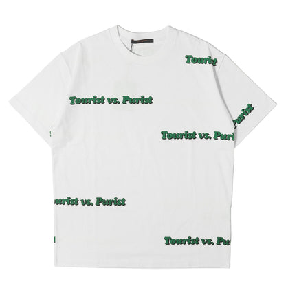 21AW TOURIST VS PURIST フロッキープリント ヘビー Tシャツ