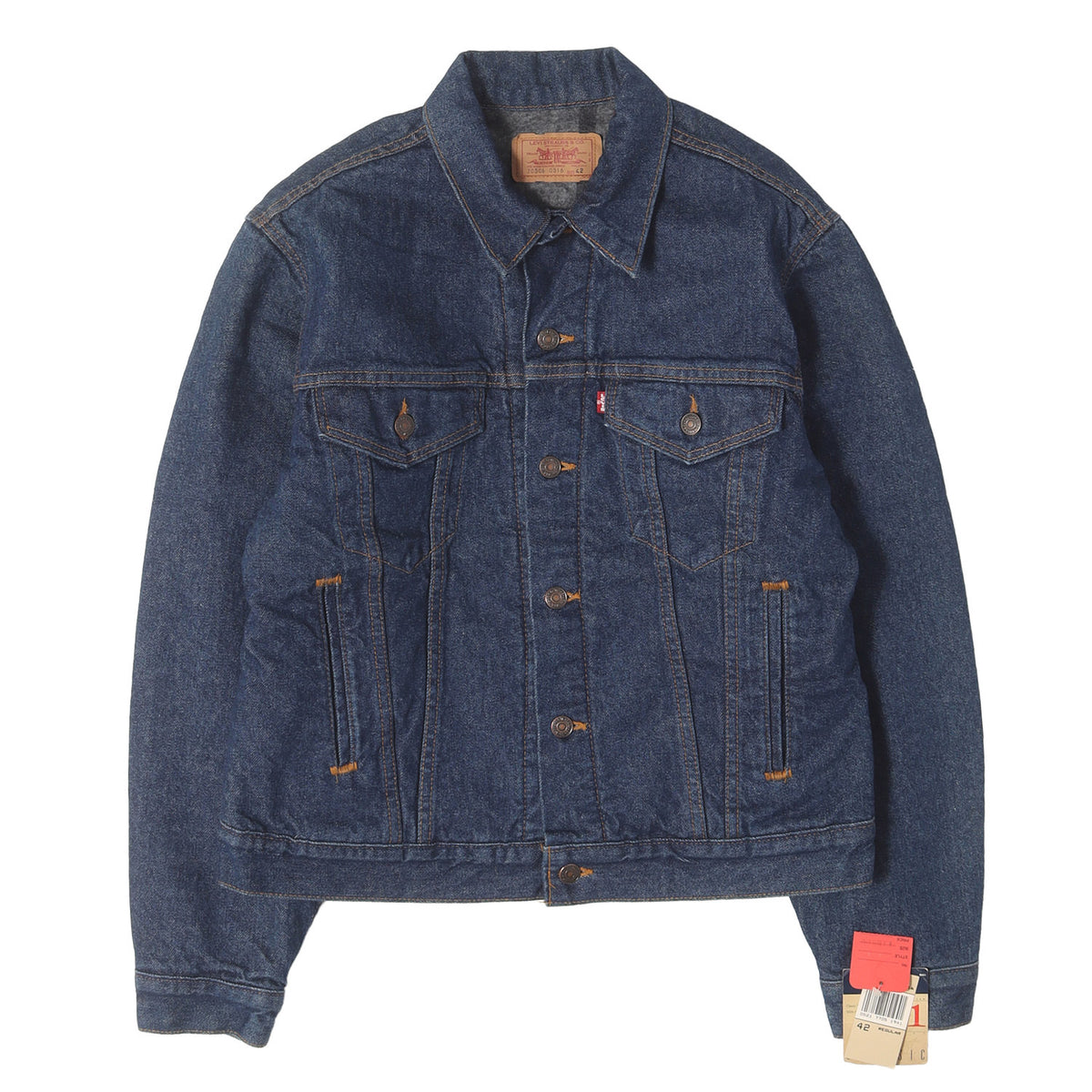 90s 70506-0316 ブランケット付き デニムジャケット