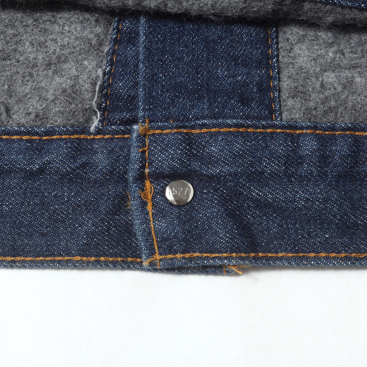 90s 70506-0316 ブランケット付き デニムジャケット