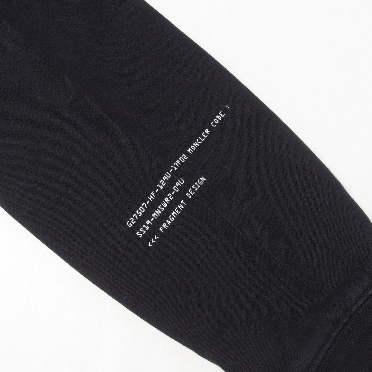 GENIUS 7 ×fragment design ロゴプリント スウェットパーカー