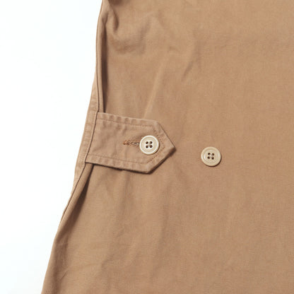 コットンツイル ノーカラー ミリタリー シャツ (SCOUT LS / SHIRT)