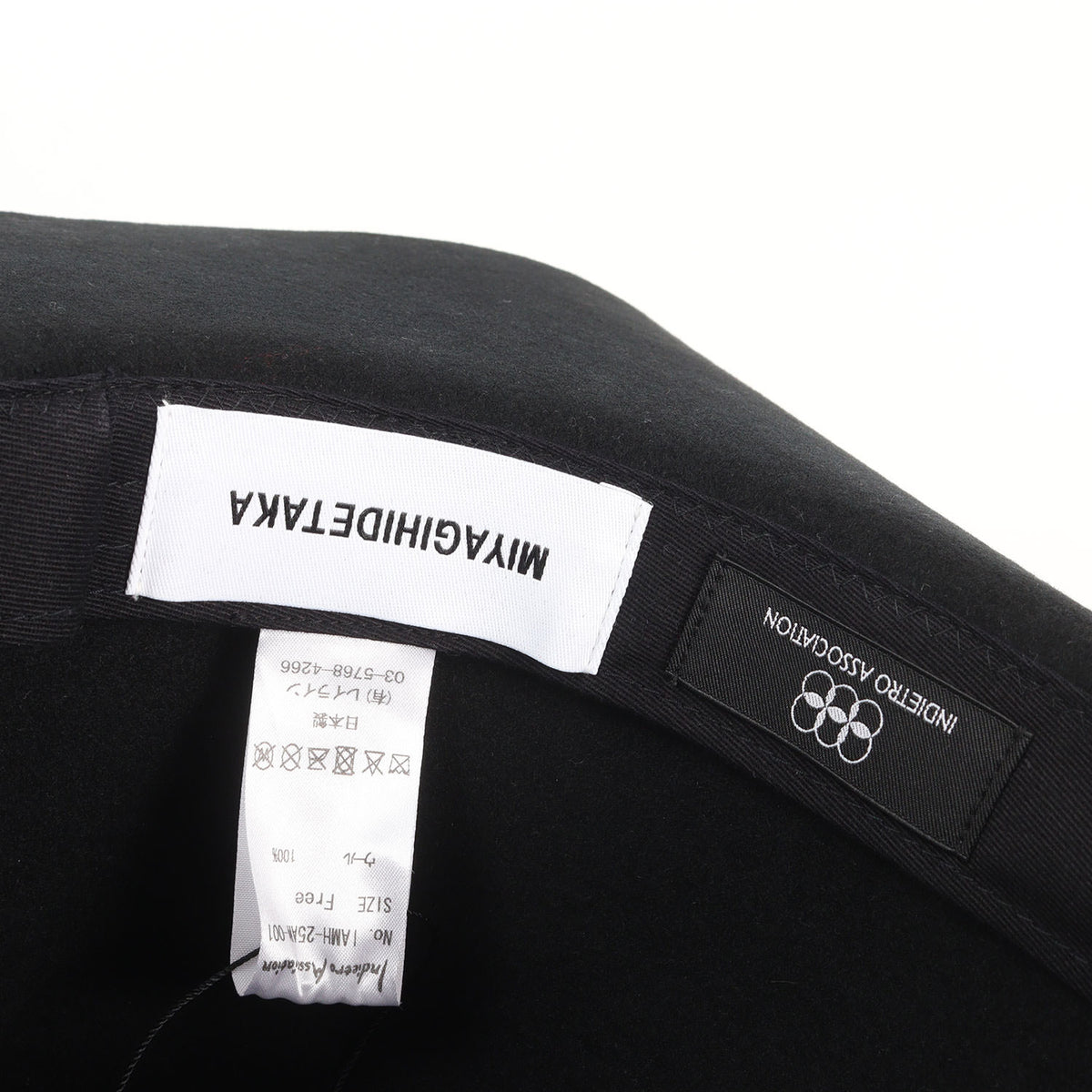 25AW ×Indietro Association ウール ウエスタンハット(Western Hat)