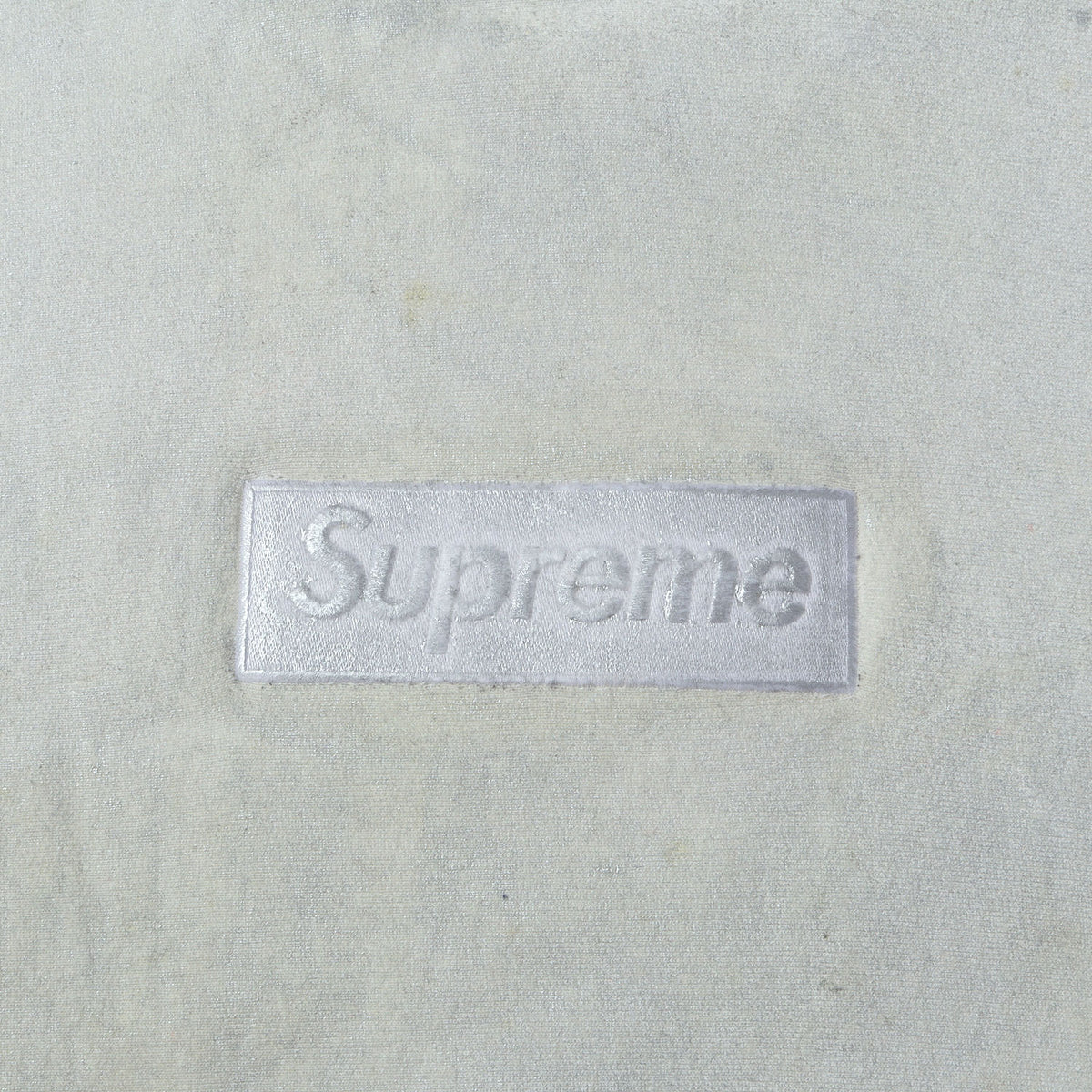 24SS ×MM6 Maison Margiela フォイル加工 BOXロゴ スウェットパーカー(Foil Box Logo Hooded Sweatshirt)