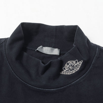 20SS ×NIKE JORDAN モックネック カットソー / ロングスリーブ Tシャツ