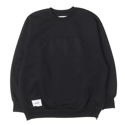 24SS エンボスロゴ テック スウェット(WOUND / SWEATER / POLY. ://:)