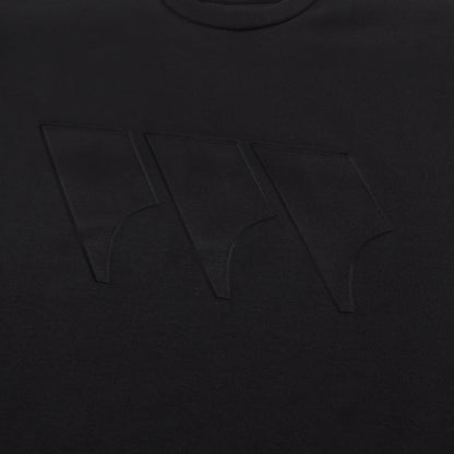 24SS エンボスロゴ テック スウェット(WOUND / SWEATER / POLY. ://:)