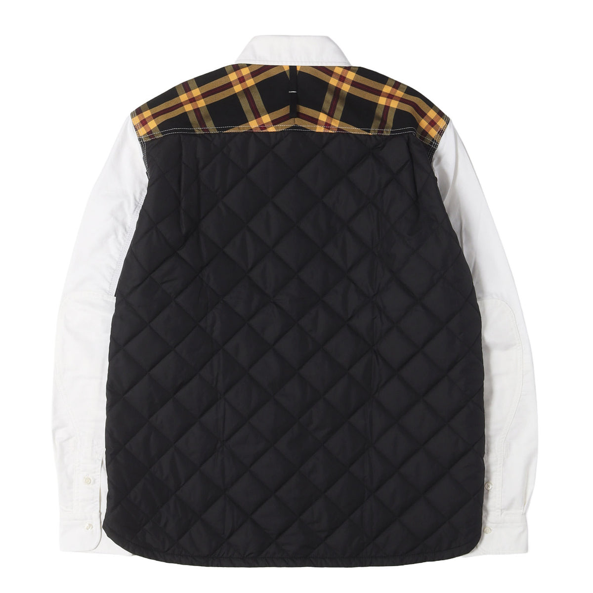 ×BROOKS BROTHERS キルティング コンビ オックスフォード ボタンダウンシャツ