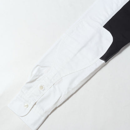×BROOKS BROTHERS キルティング コンビ オックスフォード ボタンダウンシャツ