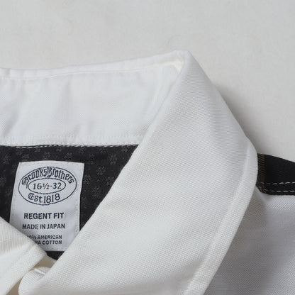 ×BROOKS BROTHERS キルティング コンビ オックスフォード ボタンダウンシャツ