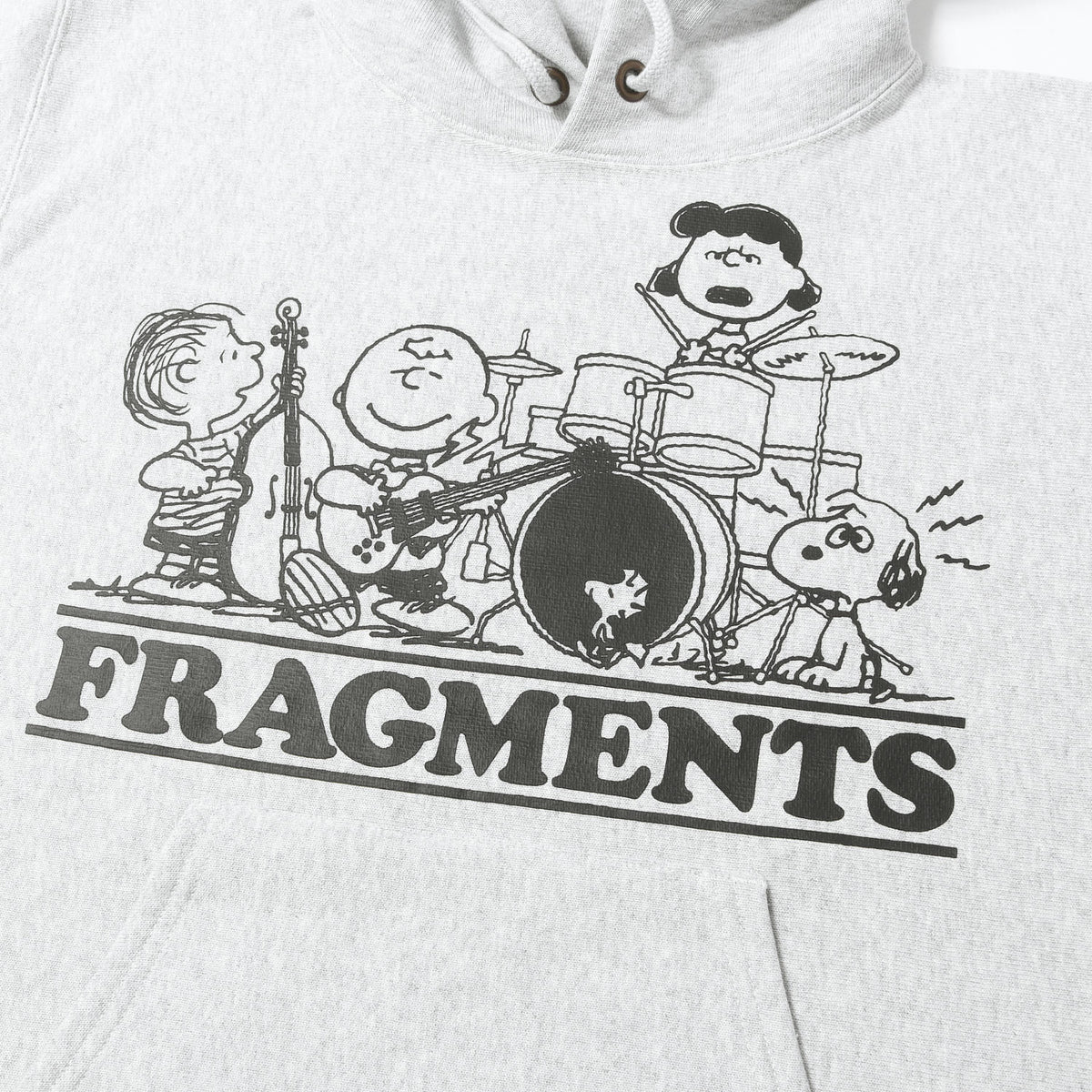 ×fragment design ×PEANUTS ×Champion スヌーピー リバースウィーブ スウェットパーカー