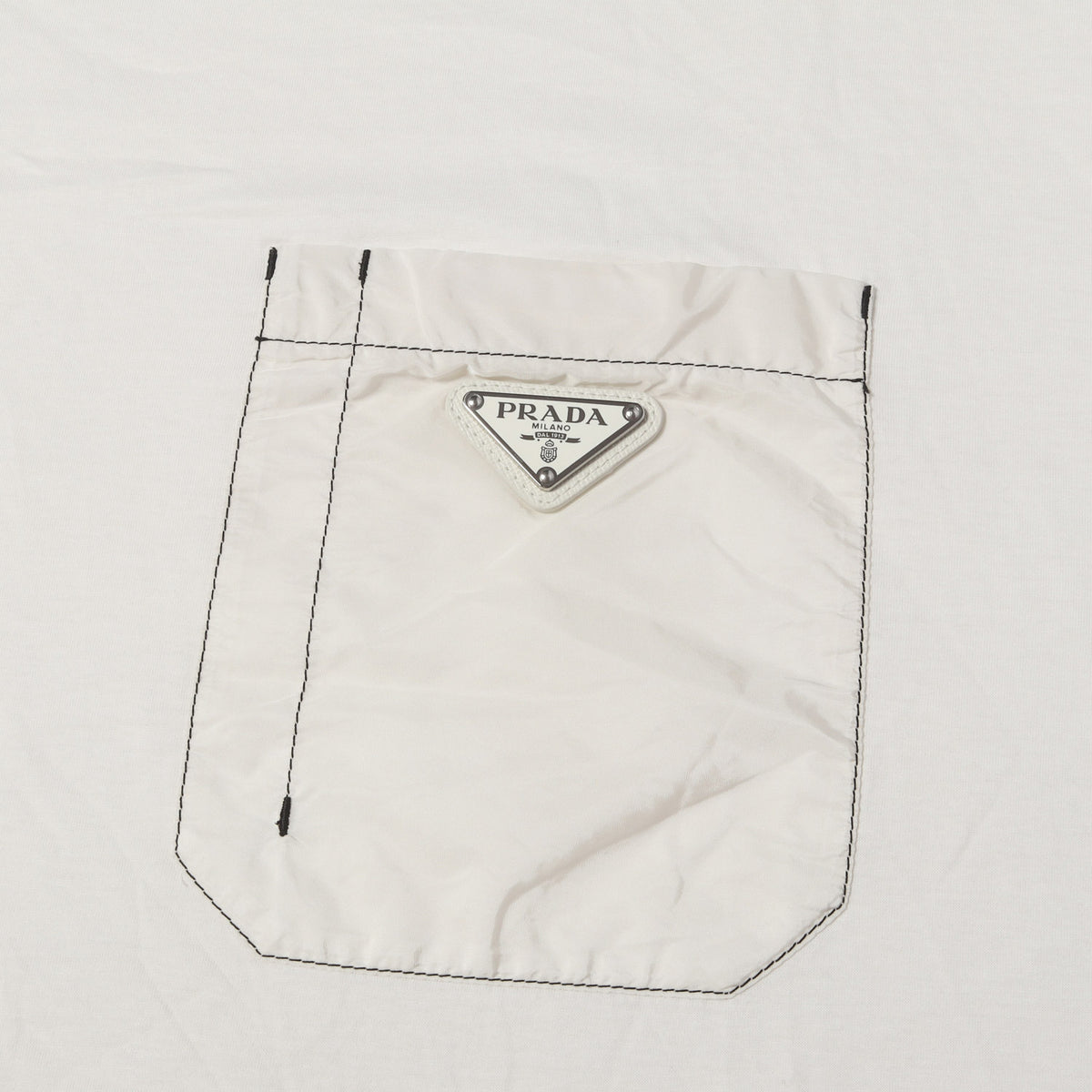 21AW 三角プレート付き Re-Nylon ポケット Tシャツ