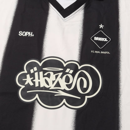 25AW ×ERIC HAZE スプレーストライプ ゲームシャツ (GAME SHIRT)