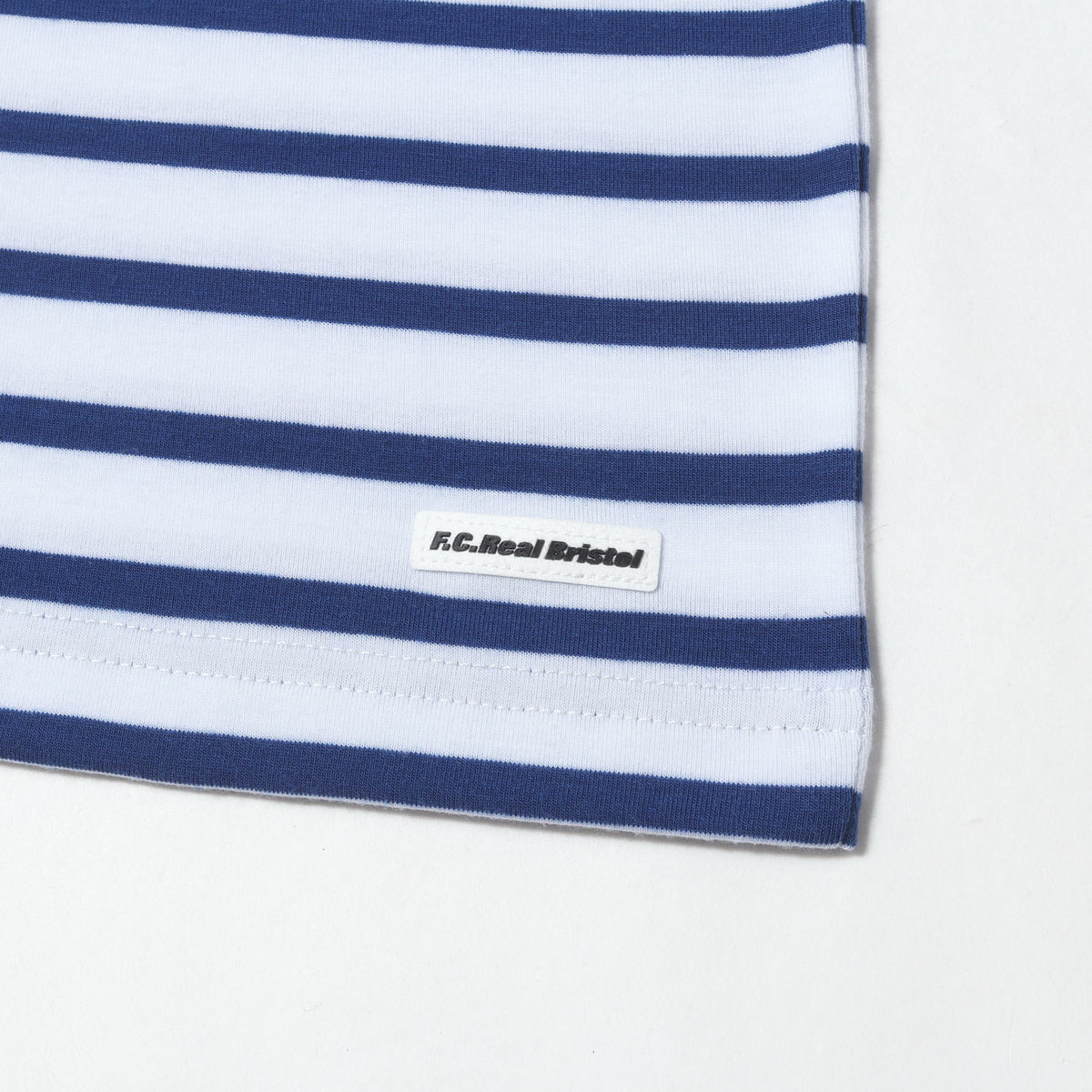 22AW パネルボーダー モックネック ロングスリーブ Tシャツ(L/S PANELED BORDER CREW NECK POCKET TEE)
