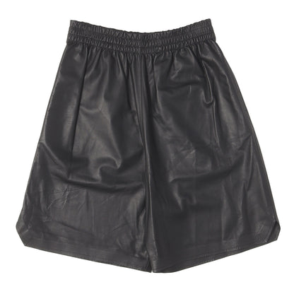 カーフスキンレザー ワイド イージーショーツ(Calf Skin Leather Shorts )