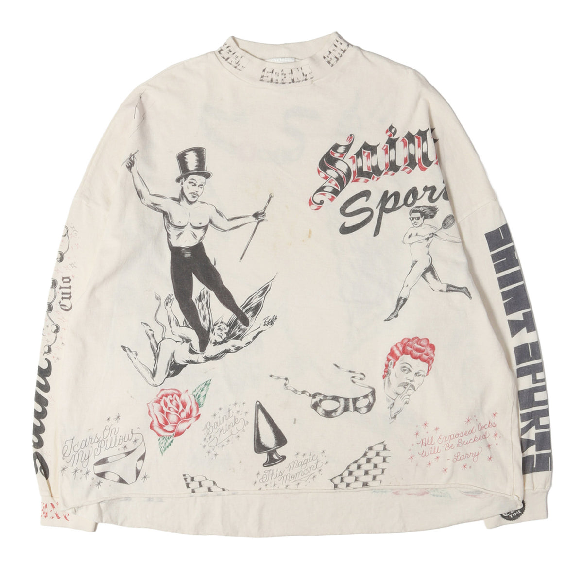 25AW ×Alexis Ross 全面グラフィック ロングスリーブ Tシャツ(ALX_LS TEE)