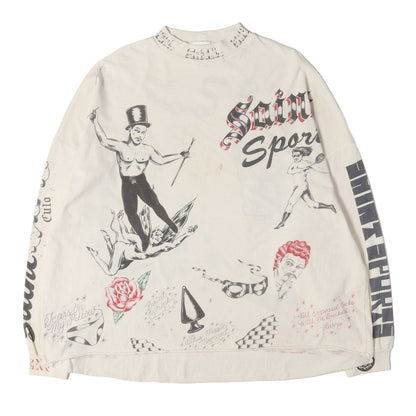25AW ×Alexis Ross 全面グラフィック ロングスリーブ Tシャツ(ALX_LS TEE)