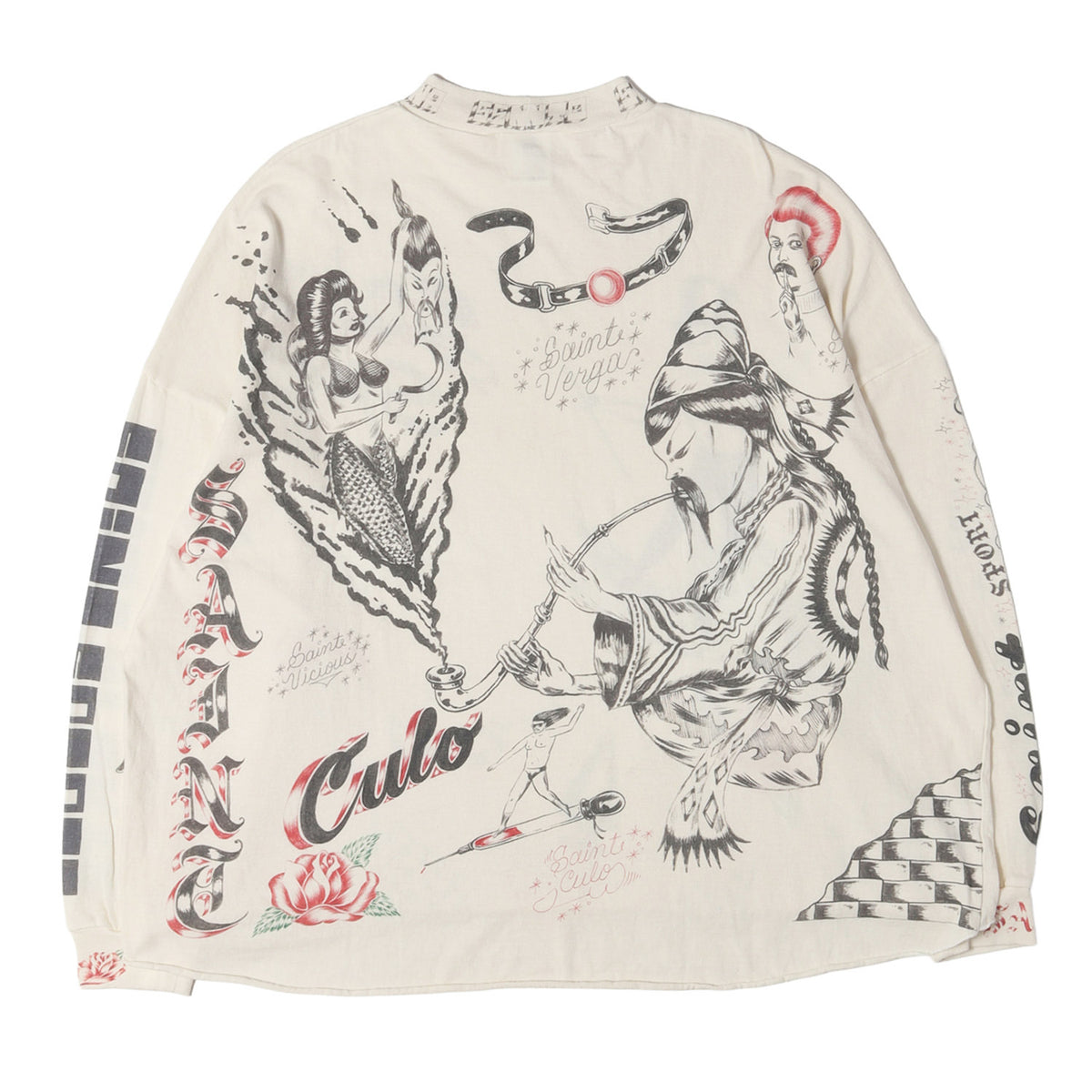 25AW ×Alexis Ross 全面グラフィック ロングスリーブ Tシャツ(ALX_LS TEE)
