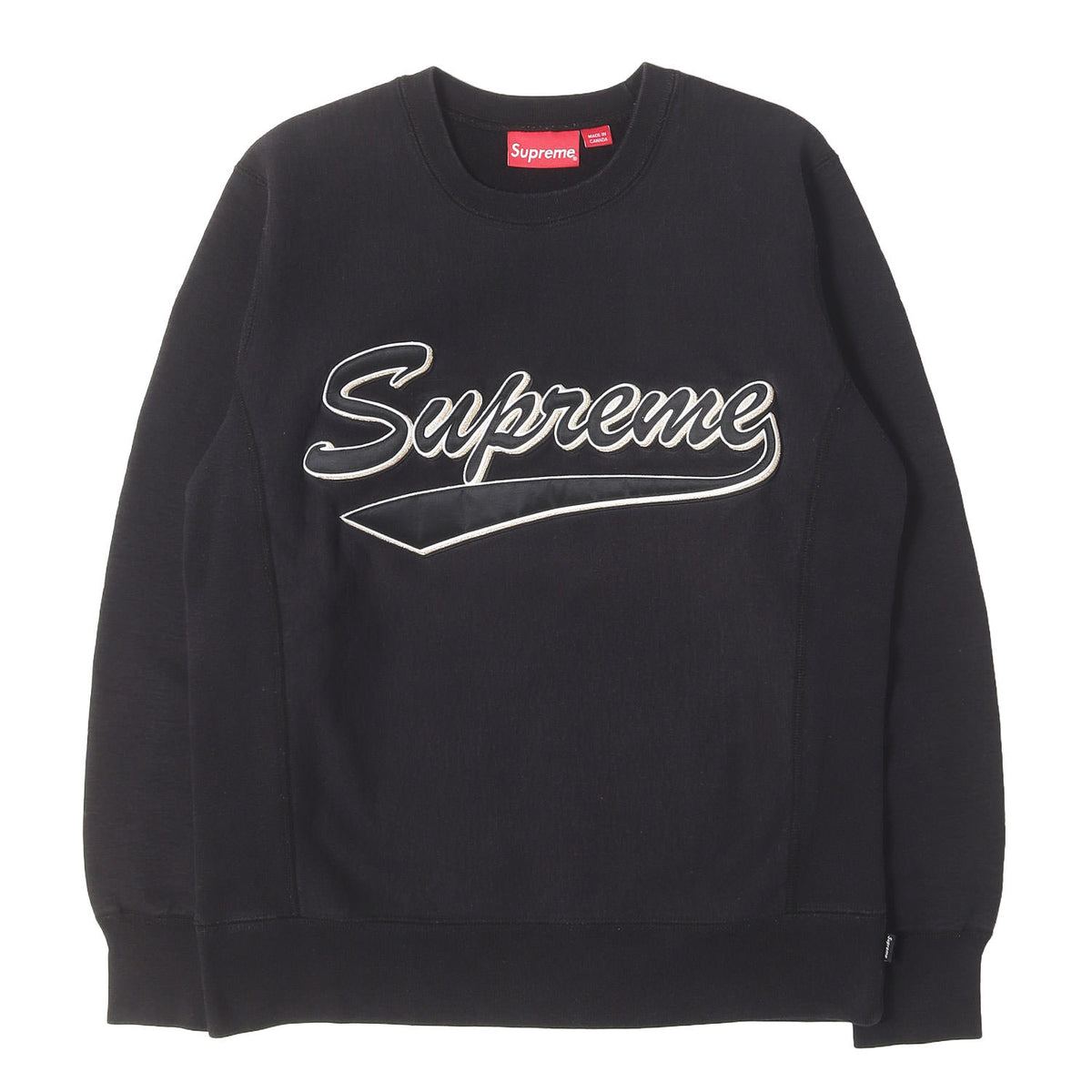 スクリプトロゴ アップリケ クルーネック スウェット(Brush Script Crewneck)