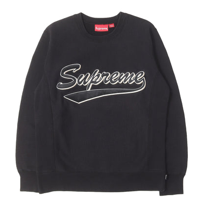 スクリプトロゴ アップリケ クルーネック スウェット(Brush Script Crewneck)