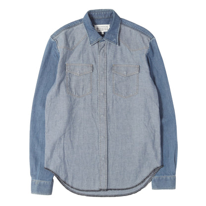 インサイドアウト ウエスタン デニムシャツ(INSIDE OUT DENIM SHIRT)