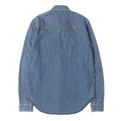 インサイドアウト ウエスタン デニムシャツ(INSIDE OUT DENIM SHIRT)