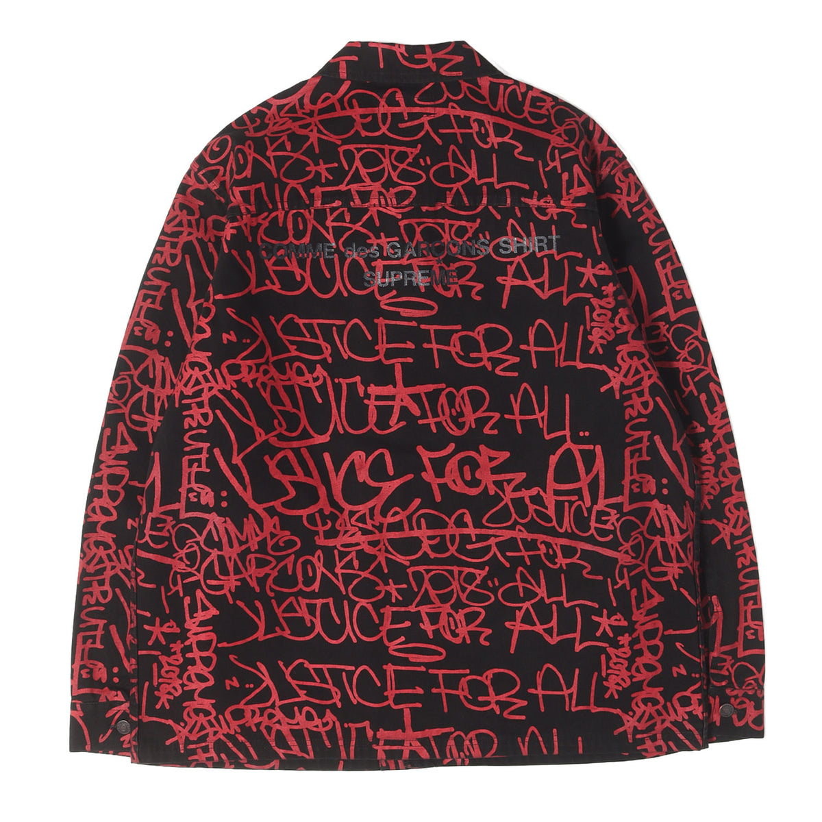 ×COMME des GARCONS SHIRTS グラフィック柄 チョアコート / カバーオール(Printed Canvas Chore Coat)