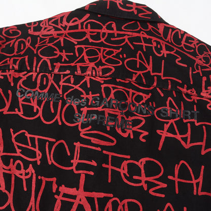 ×COMME des GARCONS SHIRTS グラフィック柄 チョアコート / カバーオール(Printed Canvas Chore Coat)