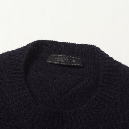 24SS マルチカーゴポケット ミリタリー ウールニット セーター (Shetland wool crew-neck sweater)