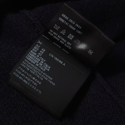 24SS マルチカーゴポケット ミリタリー ウールニット セーター (Shetland wool crew-neck sweater)