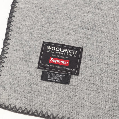 ×Woolrich メルトンウール ブランケット(Wool Throw Blanket )
