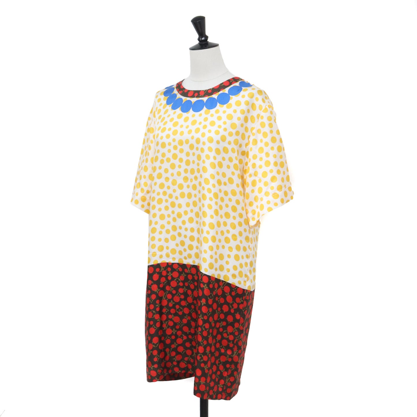 草間彌生 LV × YK モノグラム ドット ワンピース / Yayoi Kusama コラボ
