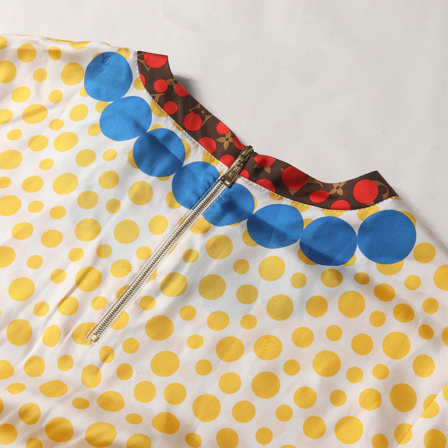 草間彌生 LV × YK モノグラム ドット ワンピース / Yayoi Kusama コラボ
