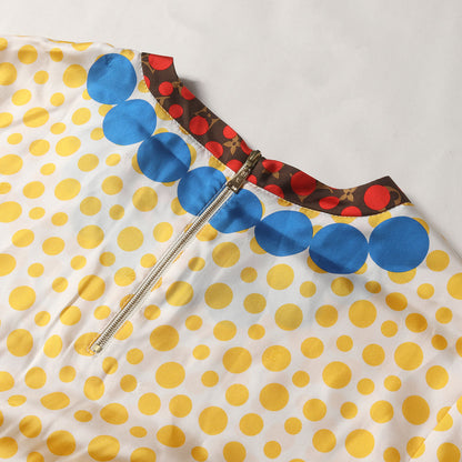 草間彌生 LV × YK モノグラム ドット ワンピース / Yayoi Kusama コラボ