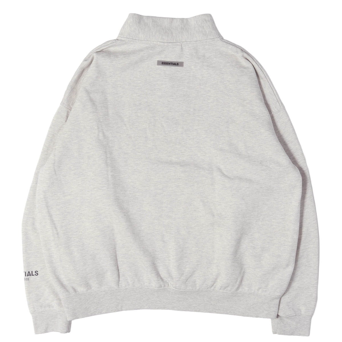 FOG ESSENTIALS オーバーサイズ ハーフジップ スウェット