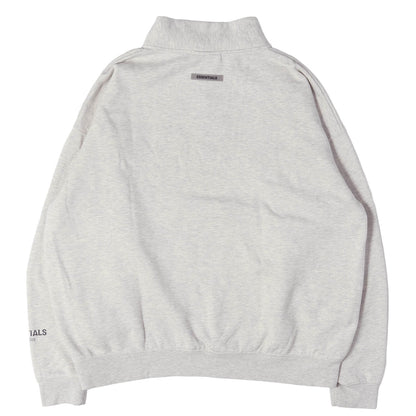 FOG ESSENTIALS オーバーサイズ ハーフジップ スウェット