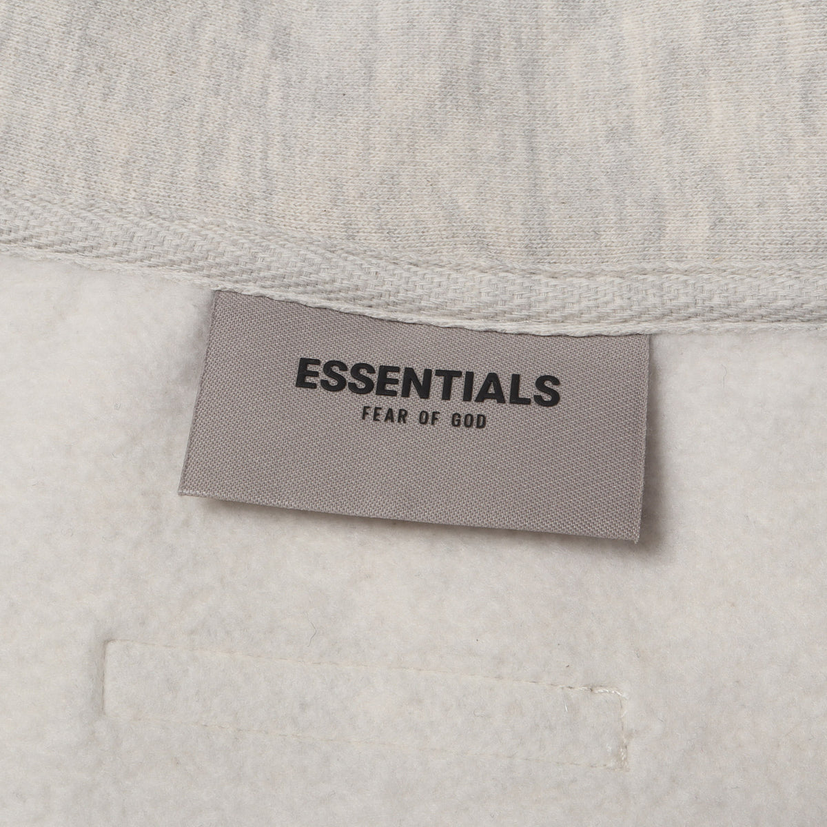 FOG ESSENTIALS オーバーサイズ ハーフジップ スウェット