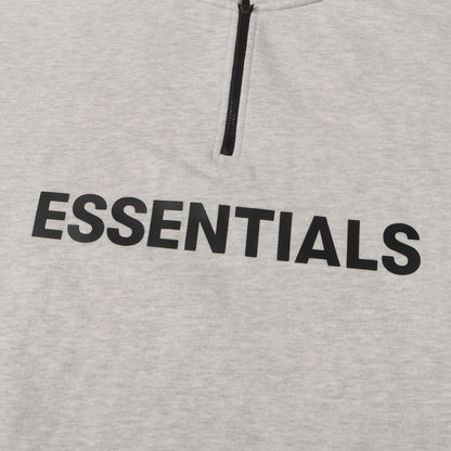 FOG ESSENTIALS オーバーサイズ ハーフジップ スウェット