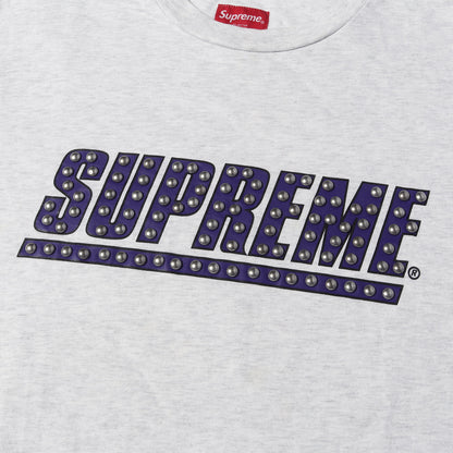 20SS スタッズカスタム ブランドロゴ ロングスリーブ Tシャツ (Studded L/S Top)