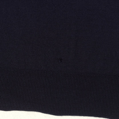 [近年モデル] ×Daniel Arsham クラック加工 パイルロゴ ウール/シルク ロング ニット 023M654AT090